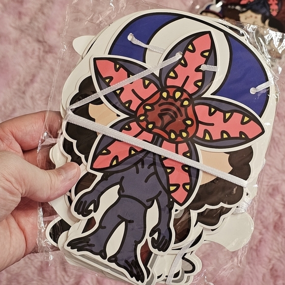 Stranger Things Happy Birthday Party Decorations - Picture 7 of 8